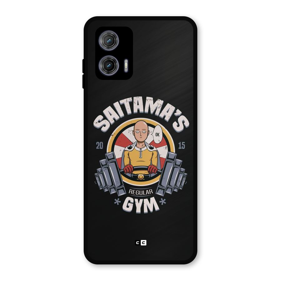 Saitama Gym Metal Back Case for Moto G73