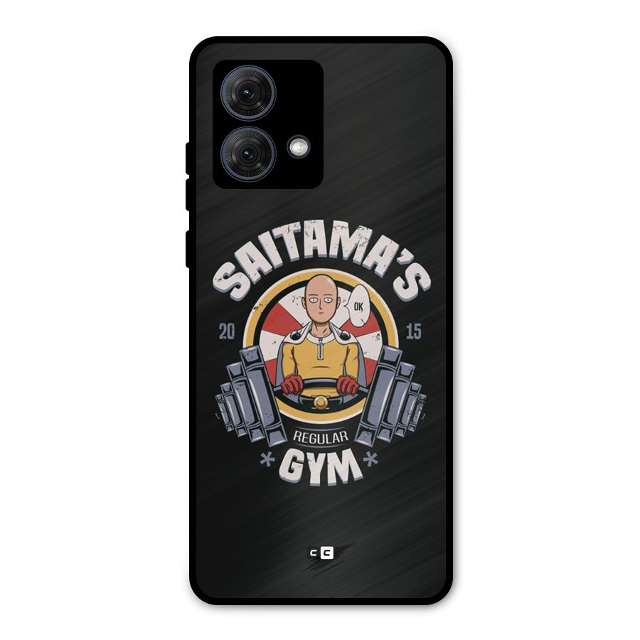 Saitama Gym Metal Back Case for Moto G84