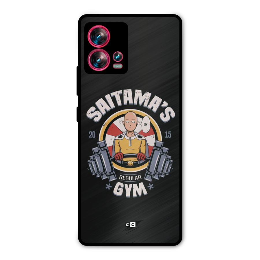 Saitama Gym Metal Back Case for Motorola Edge 30 Fusion