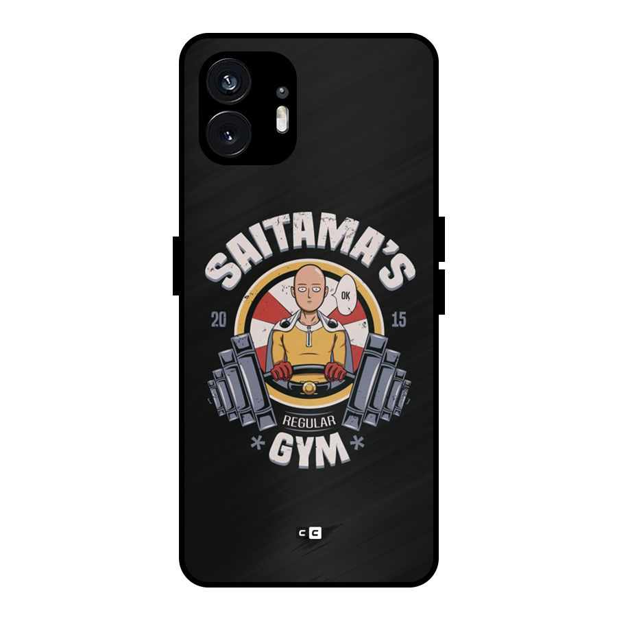 Saitama Gym Metal Back Case for Nothing Phone 2