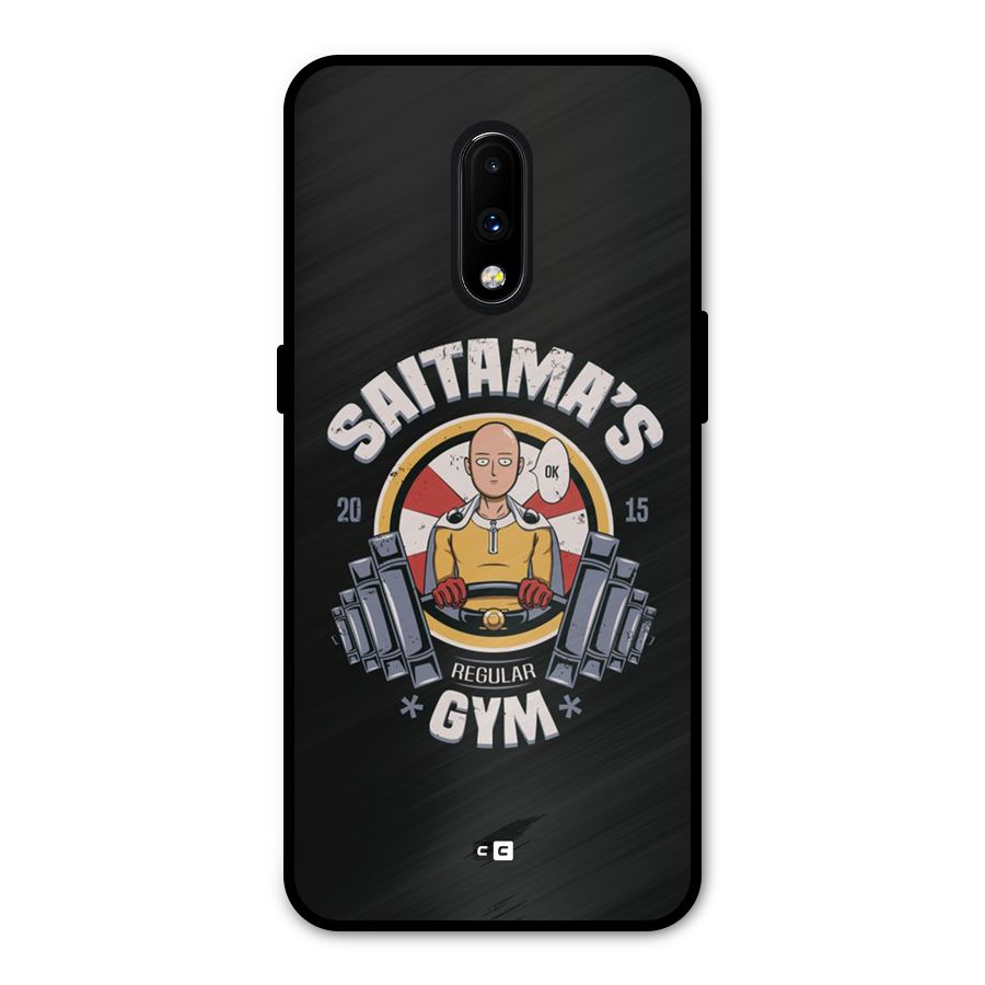 Saitama Gym Metal Back Case for OnePlus 7