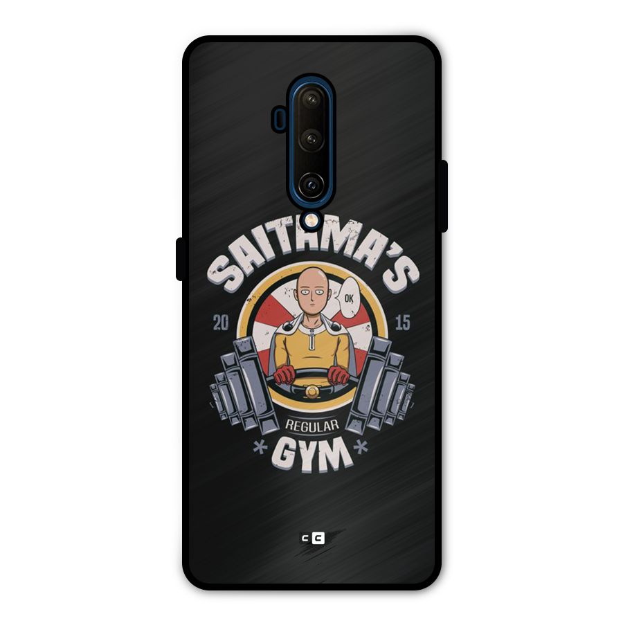 Saitama Gym Metal Back Case for OnePlus 7T Pro