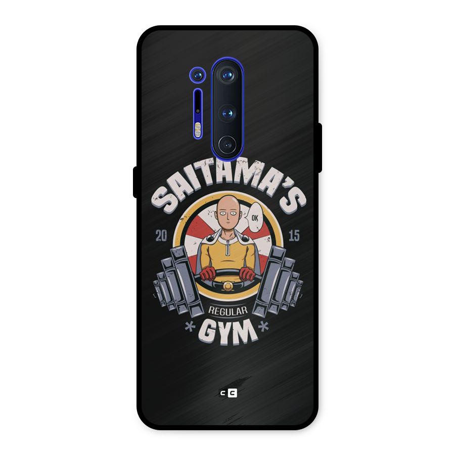 Saitama Gym Metal Back Case for OnePlus 8 Pro