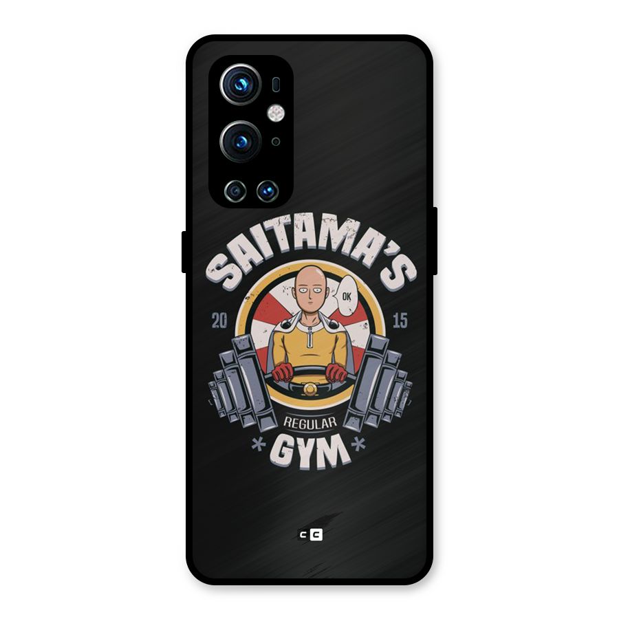 Saitama Gym Metal Back Case for OnePlus 9 Pro