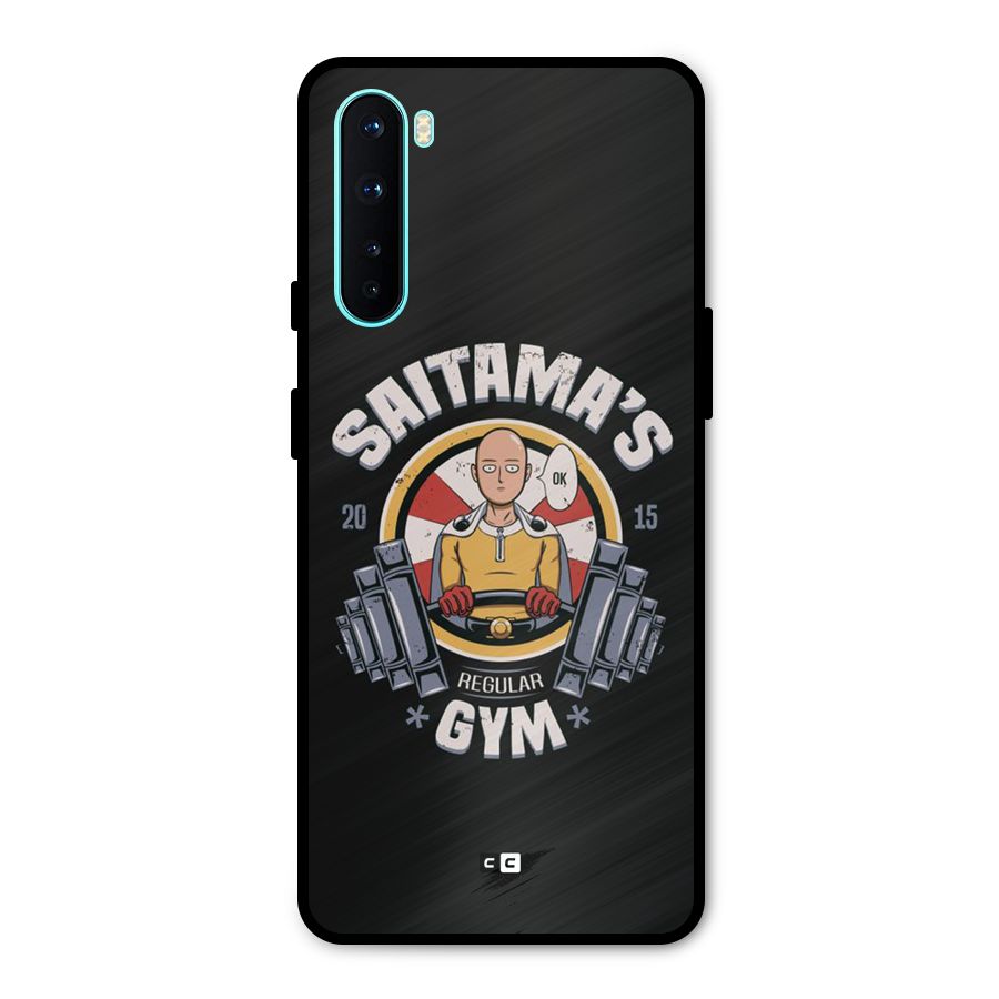 Saitama Gym Metal Back Case for OnePlus Nord