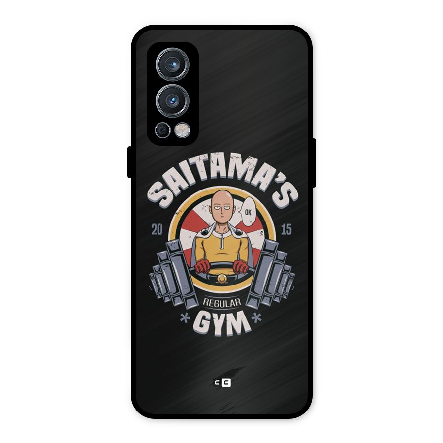 Saitama Gym Metal Back Case for OnePlus Nord 2 5G