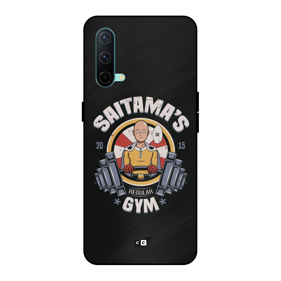 Saitama Gym Metal Back Case for OnePlus Nord CE 5G