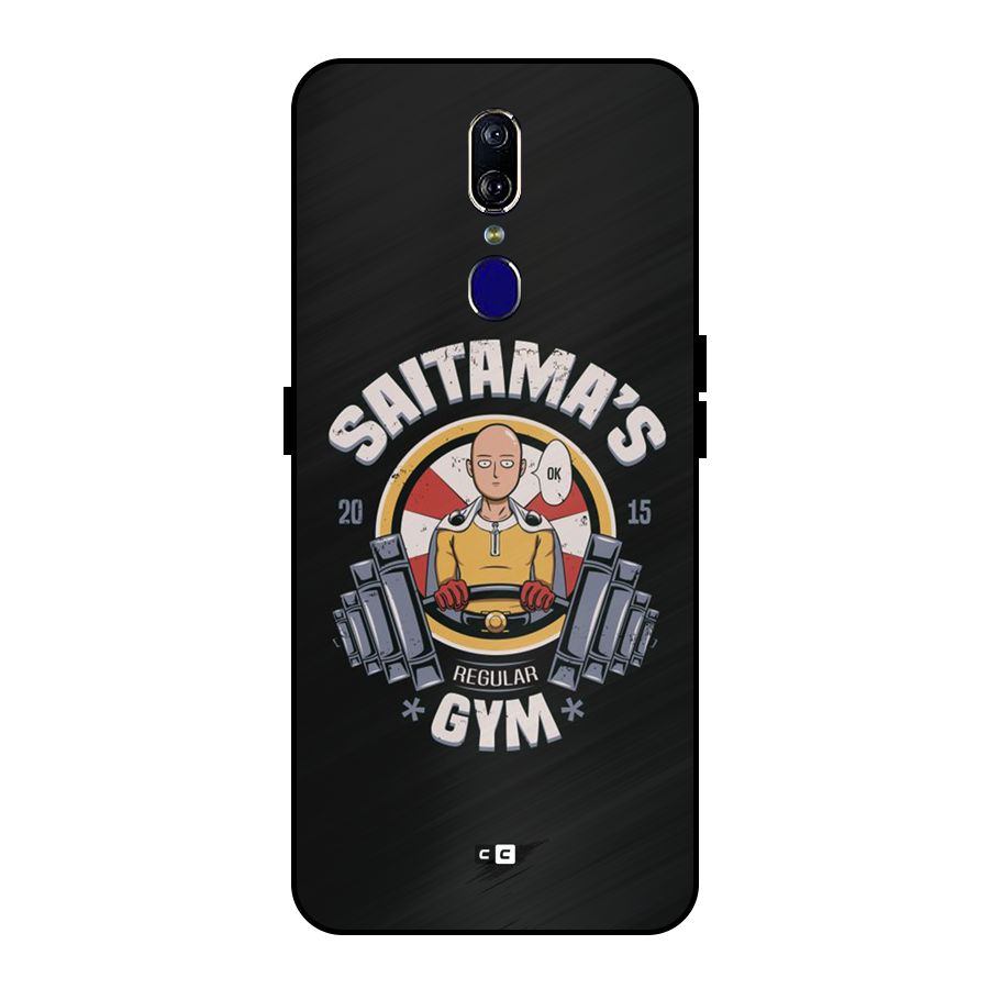 Saitama Gym Metal Back Case for Oppo F11