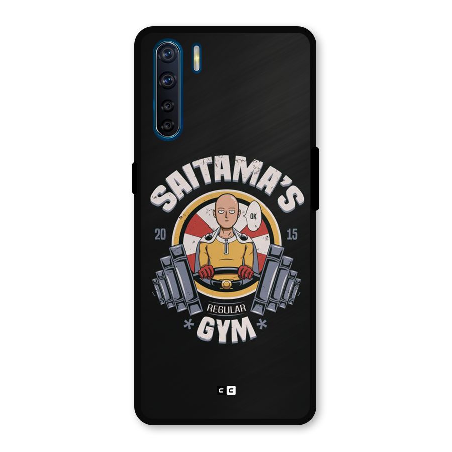 Saitama Gym Metal Back Case for Oppo F15