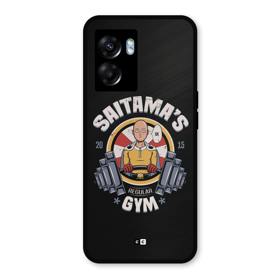 Saitama Gym Metal Back Case for Oppo K10 (5G)