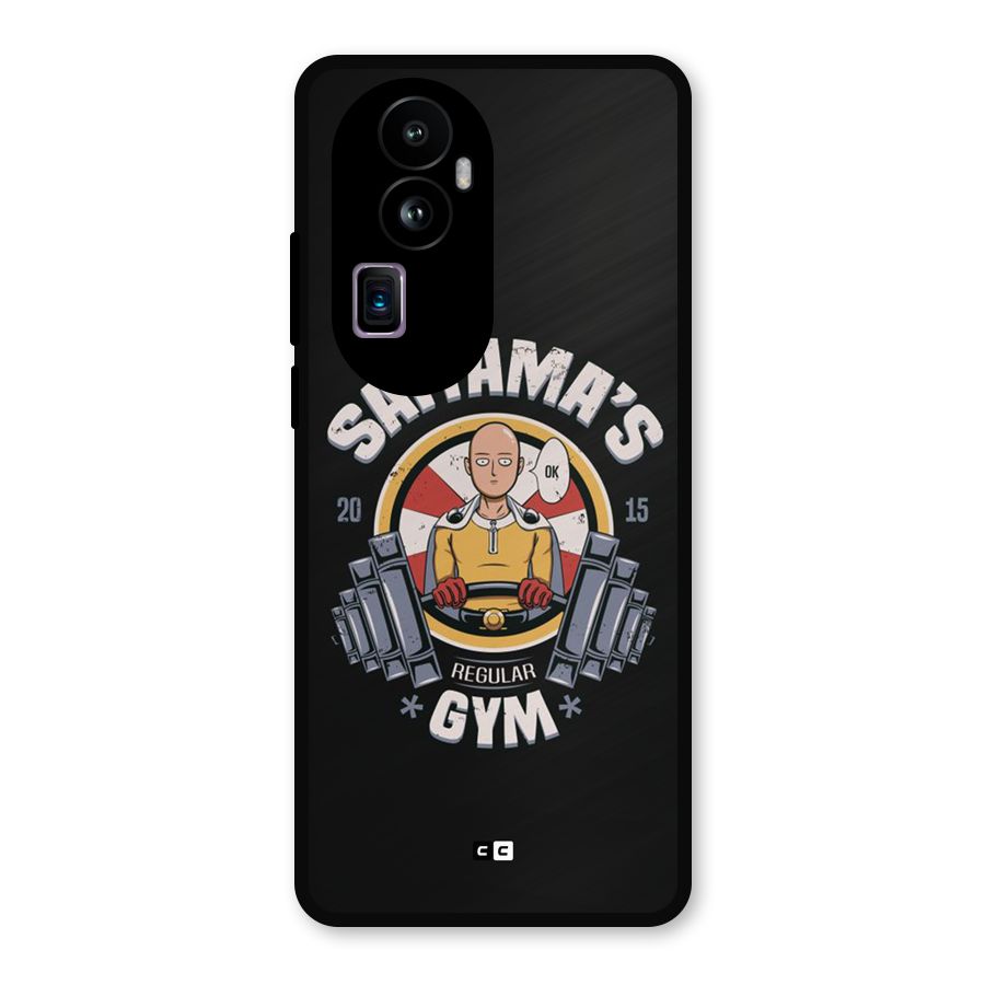 Saitama Gym Metal Back Case for Oppo Reno10 Pro Plus