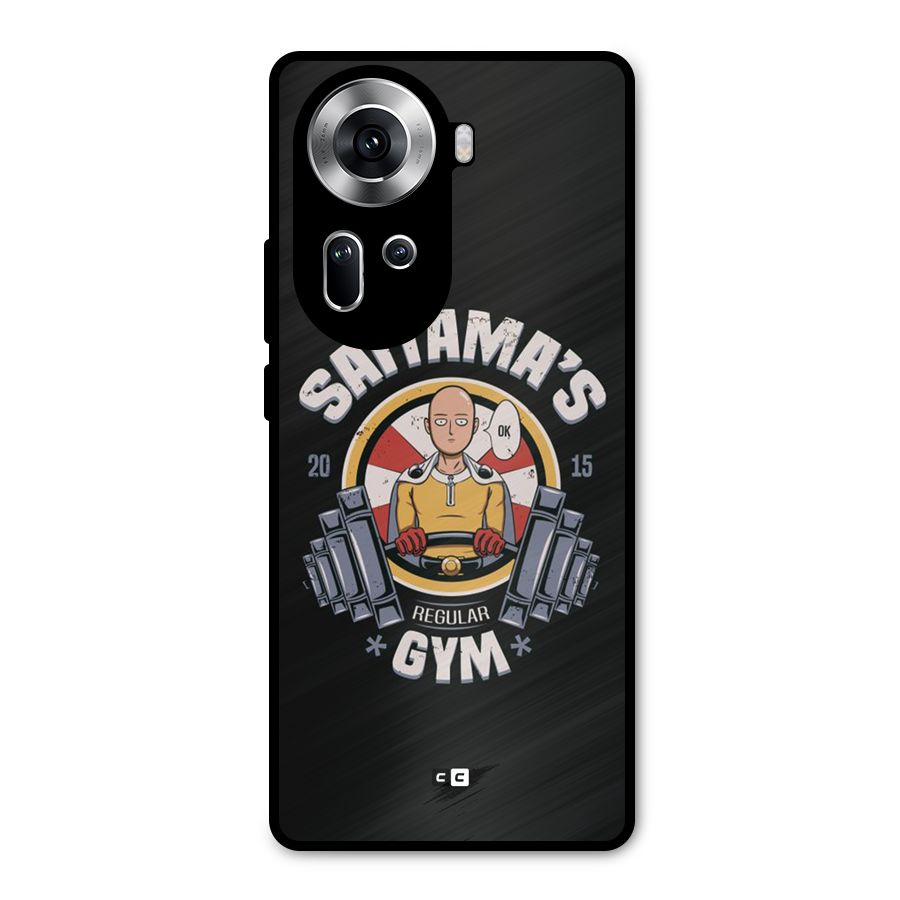 Saitama Gym Metal Back Case for Oppo Reno11 5G