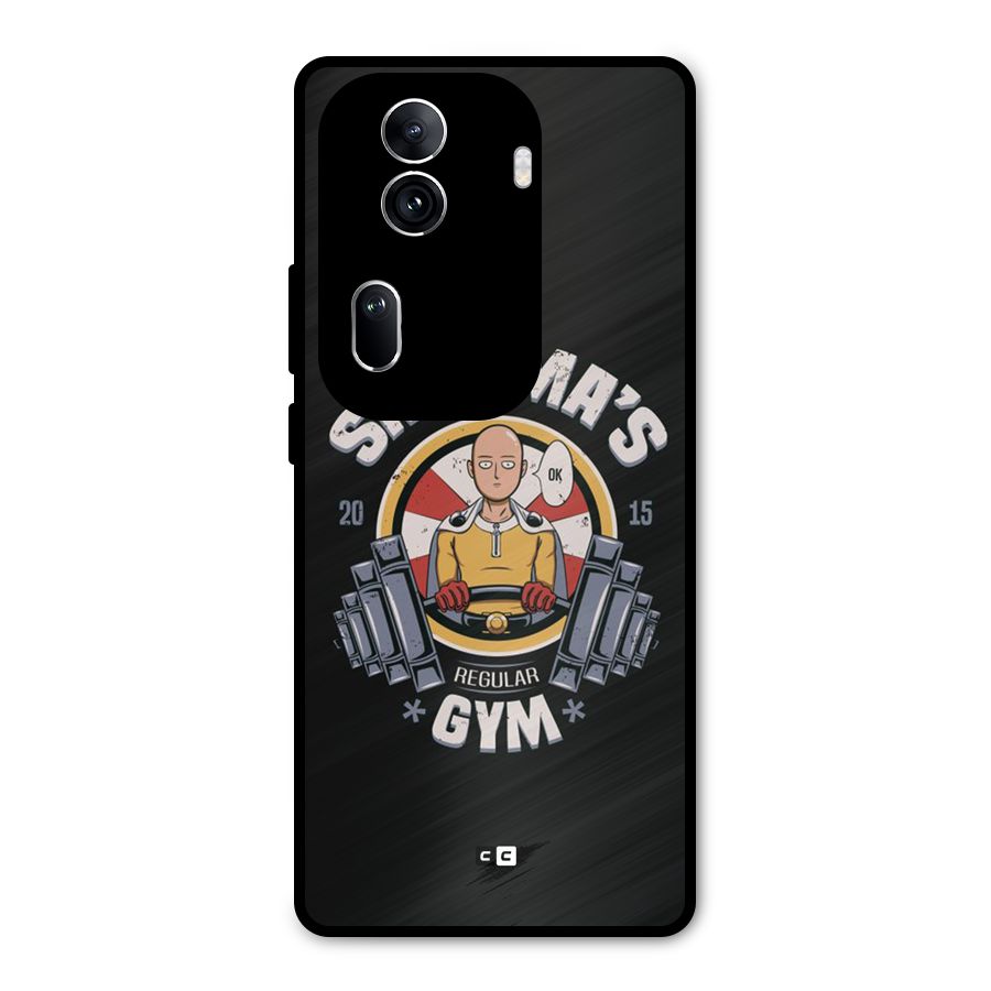 Saitama Gym Metal Back Case for Oppo Reno11 Pro 5G