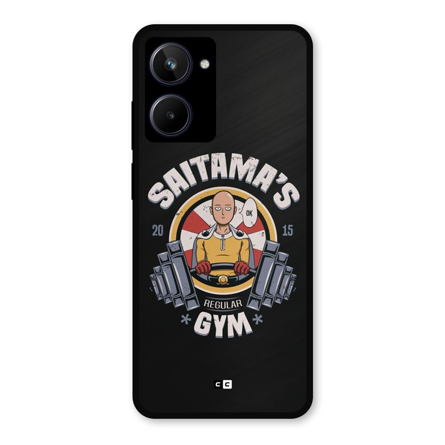 Saitama Gym Metal Back Case for Realme 10