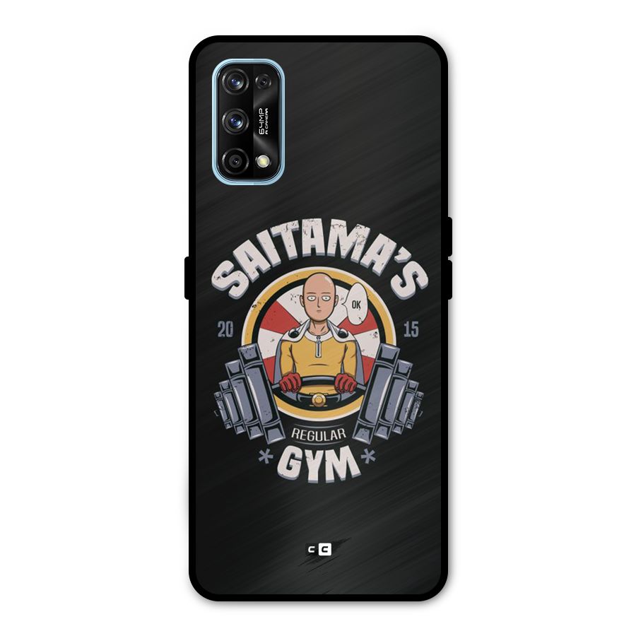 Saitama Gym Metal Back Case for Realme 7 Pro
