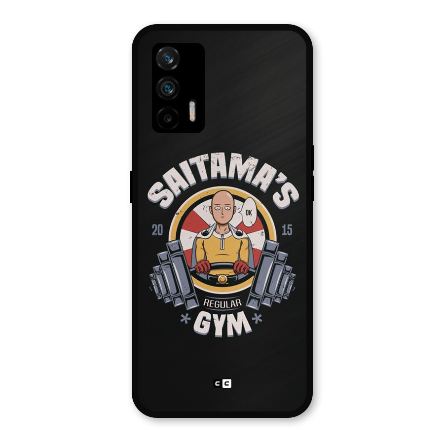 Saitama Gym Metal Back Case for Realme X7 Max