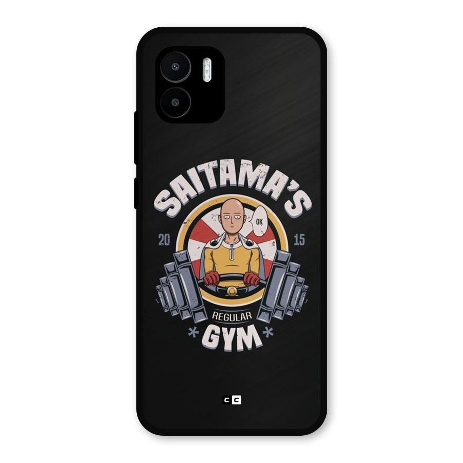 Saitama Gym Metal Back Case for Redmi A2