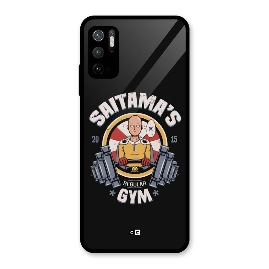 Saitama Gym Metal Back Case for Redmi Note 10T 5G
