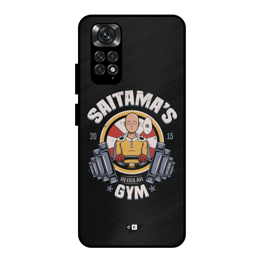 Saitama Gym Metal Back Case for Redmi Note 11 Pro