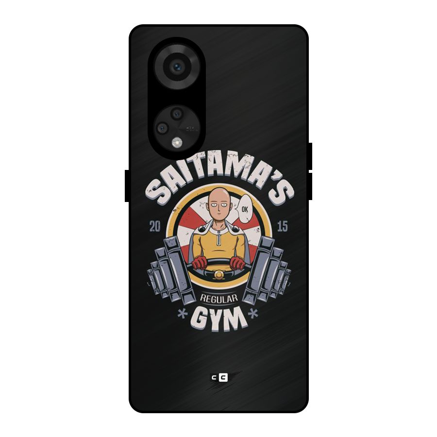 Saitama Gym Metal Back Case for Reno8 T 5G