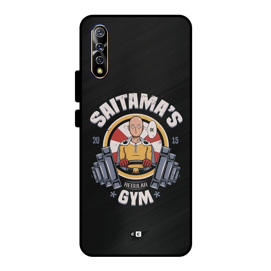 Saitama Gym Metal Back Case for Vivo S1