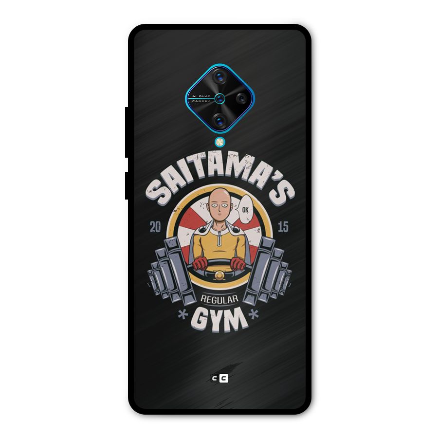 Saitama Gym Metal Back Case for Vivo S1 Pro