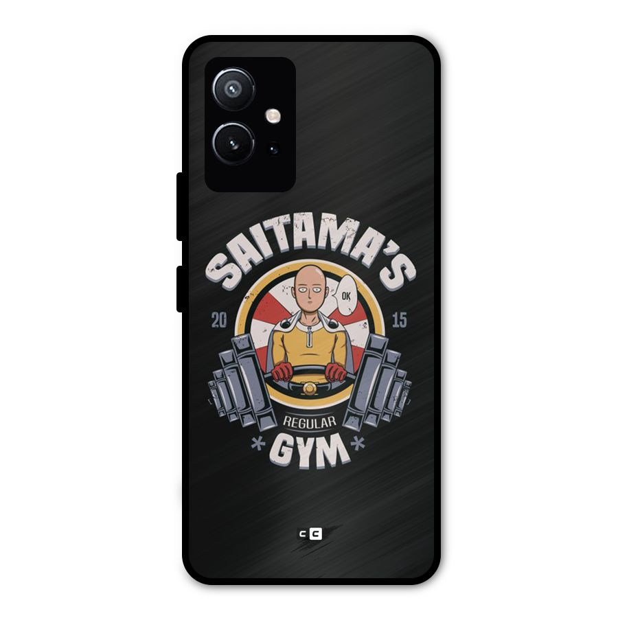 Saitama Gym Metal Back Case for Vivo T1 5G