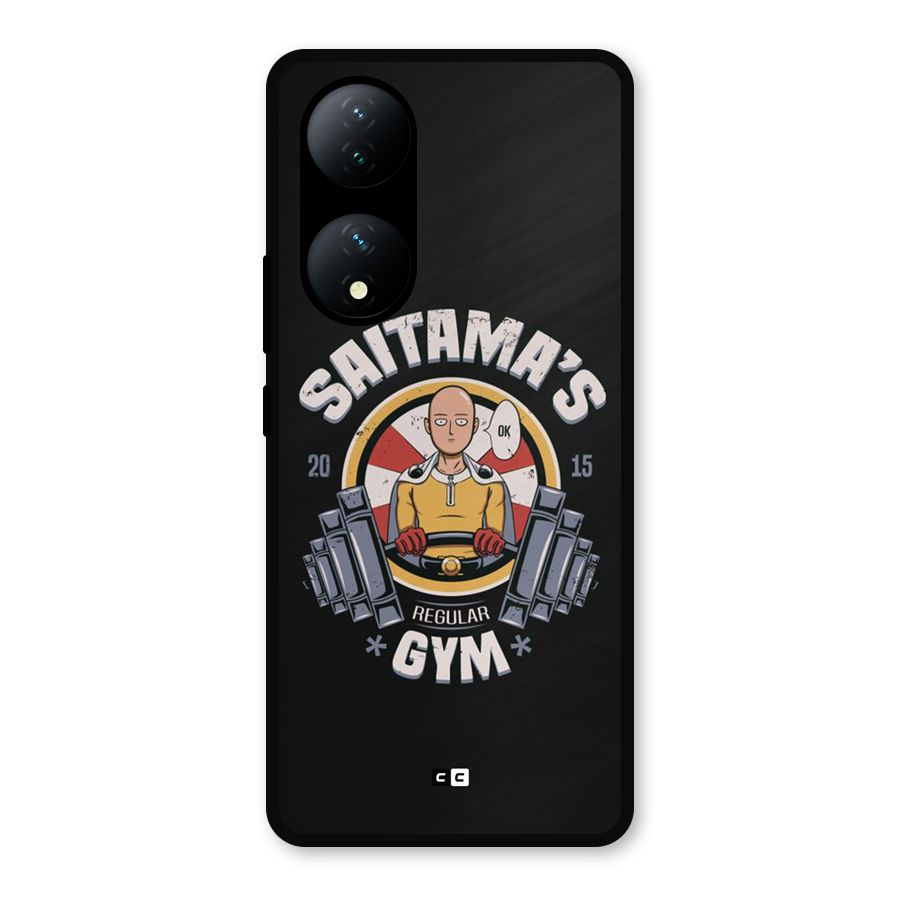 Saitama Gym Metal Back Case for Vivo T2