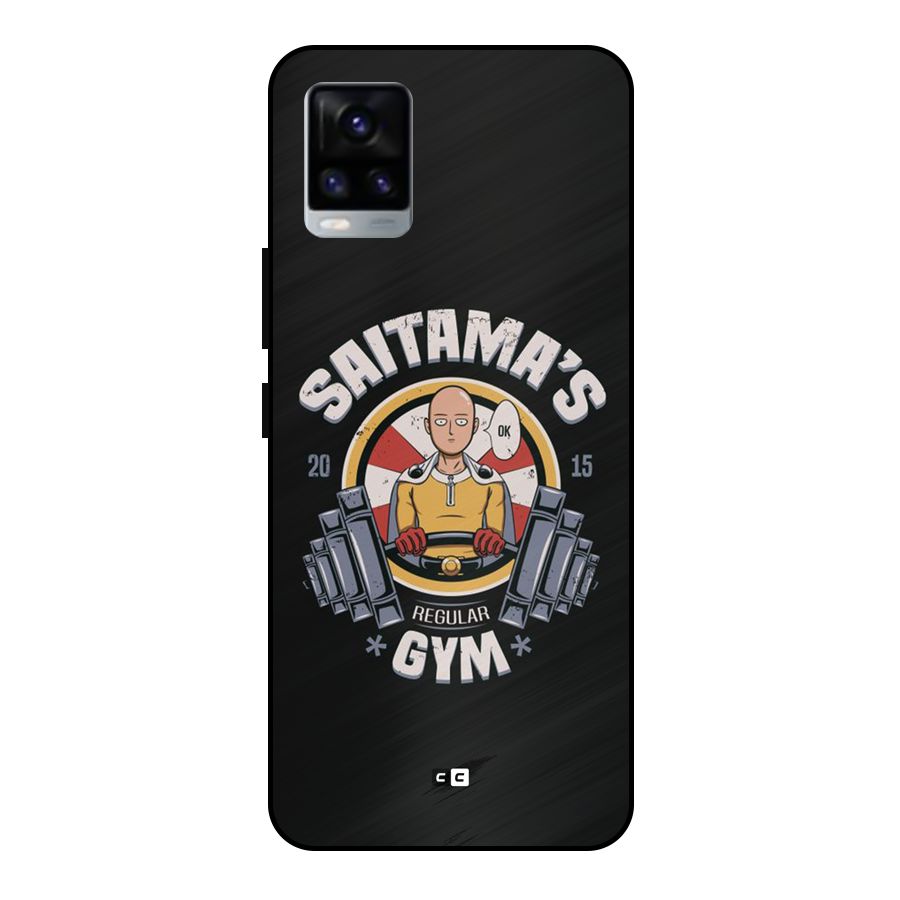 Saitama Gym Metal Back Case for Vivo V20 2021