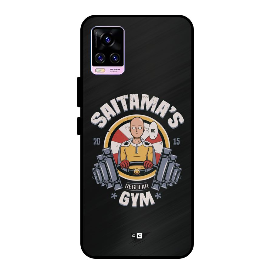 Saitama Gym Metal Back Case for Vivo V20 Pro