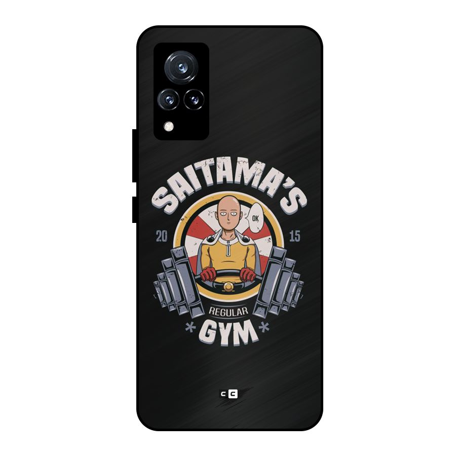 Saitama Gym Metal Back Case for Vivo V21 5G