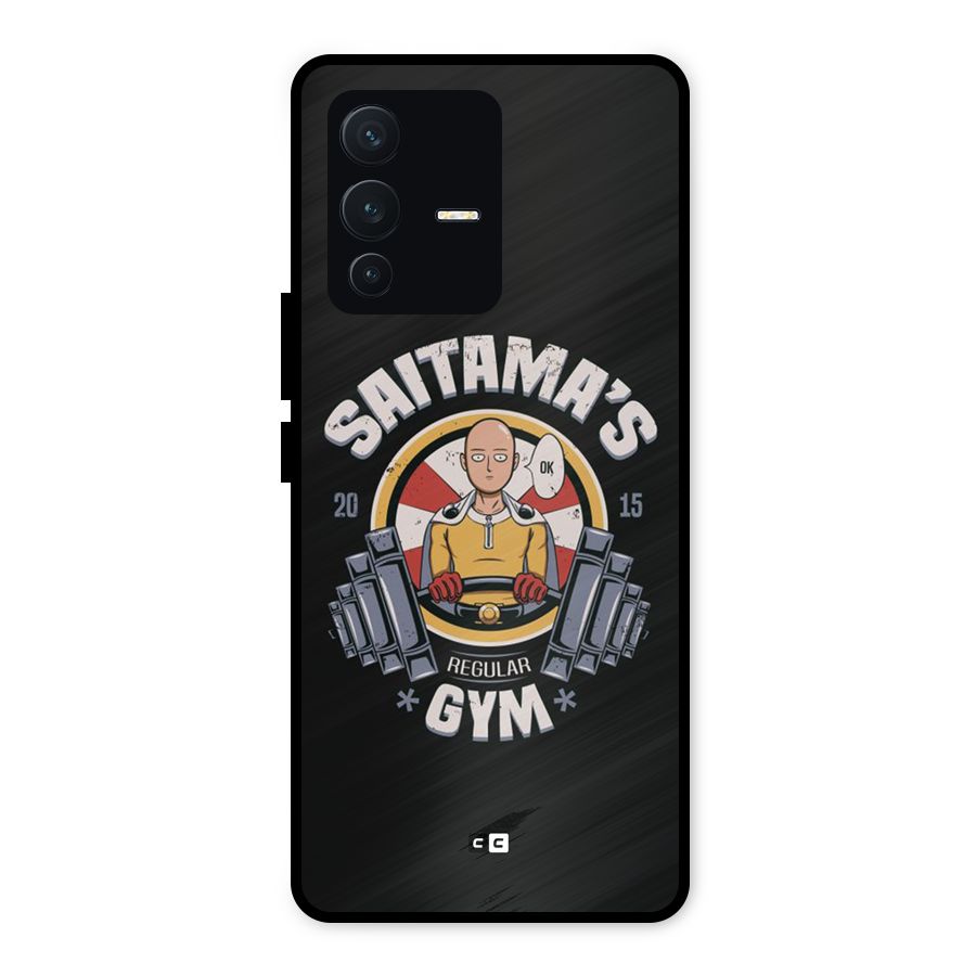 Saitama Gym Metal Back Case for Vivo V23 5G