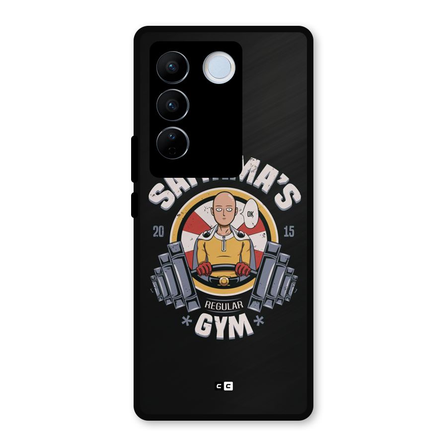 Saitama Gym Metal Back Case for Vivo V27