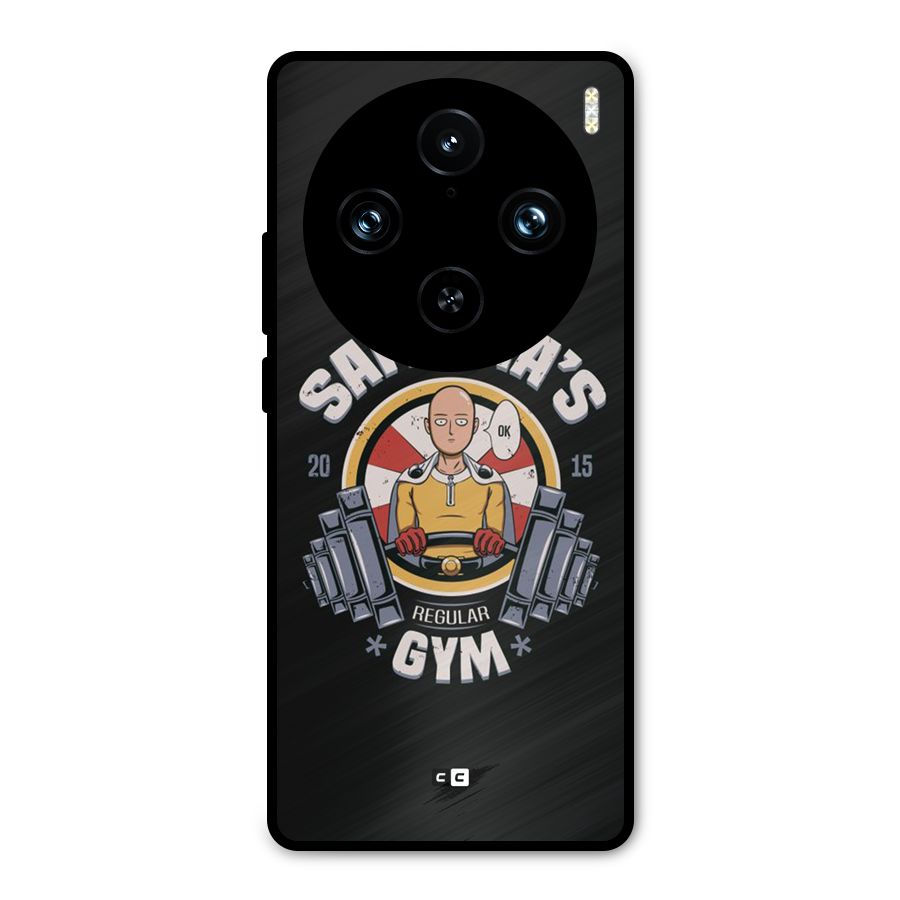 Saitama Gym Metal Back Case for Vivo X100 Pro