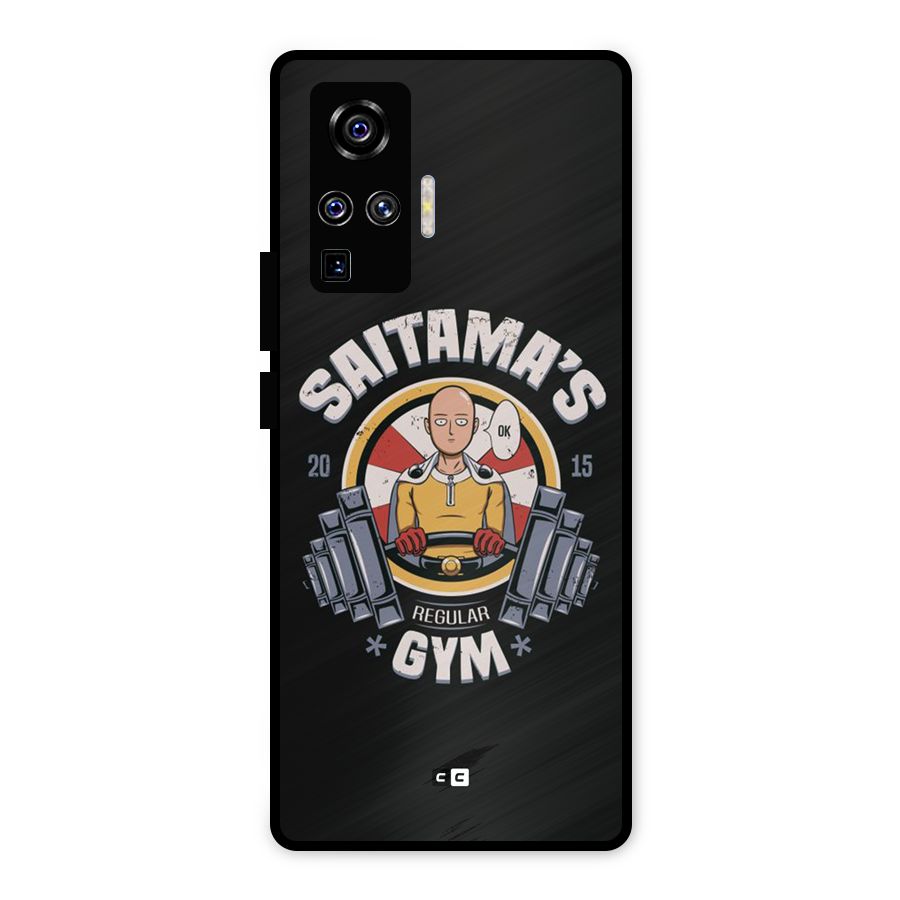 Saitama Gym Metal Back Case for Vivo X50 Pro