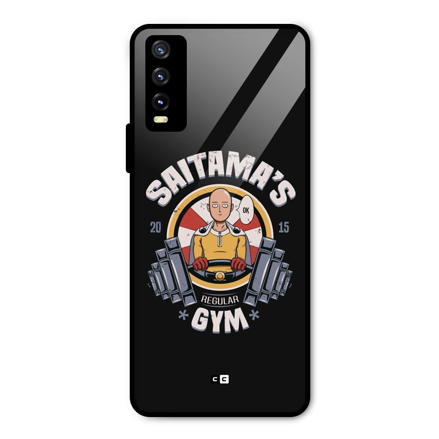 Saitama Gym Metal Back Case for Vivo Y20g