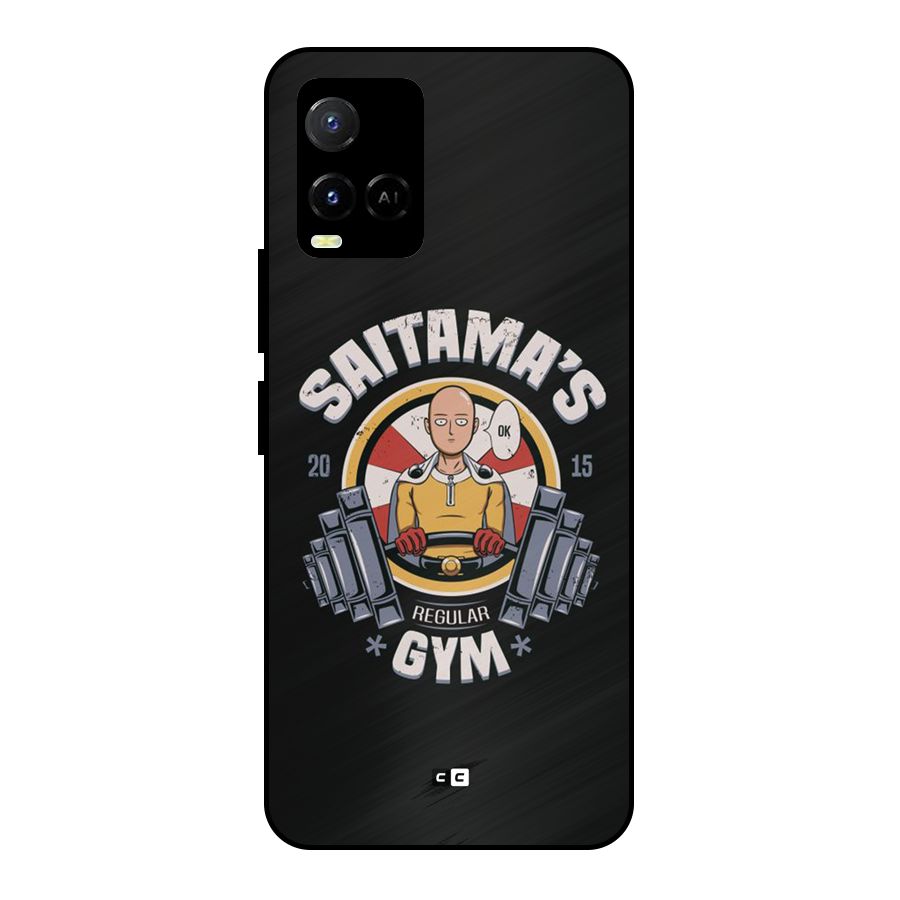 Saitama Gym Metal Back Case for Vivo Y21