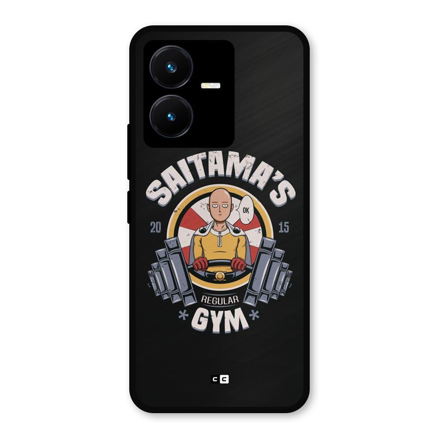 Saitama Gym Metal Back Case for Vivo Y22