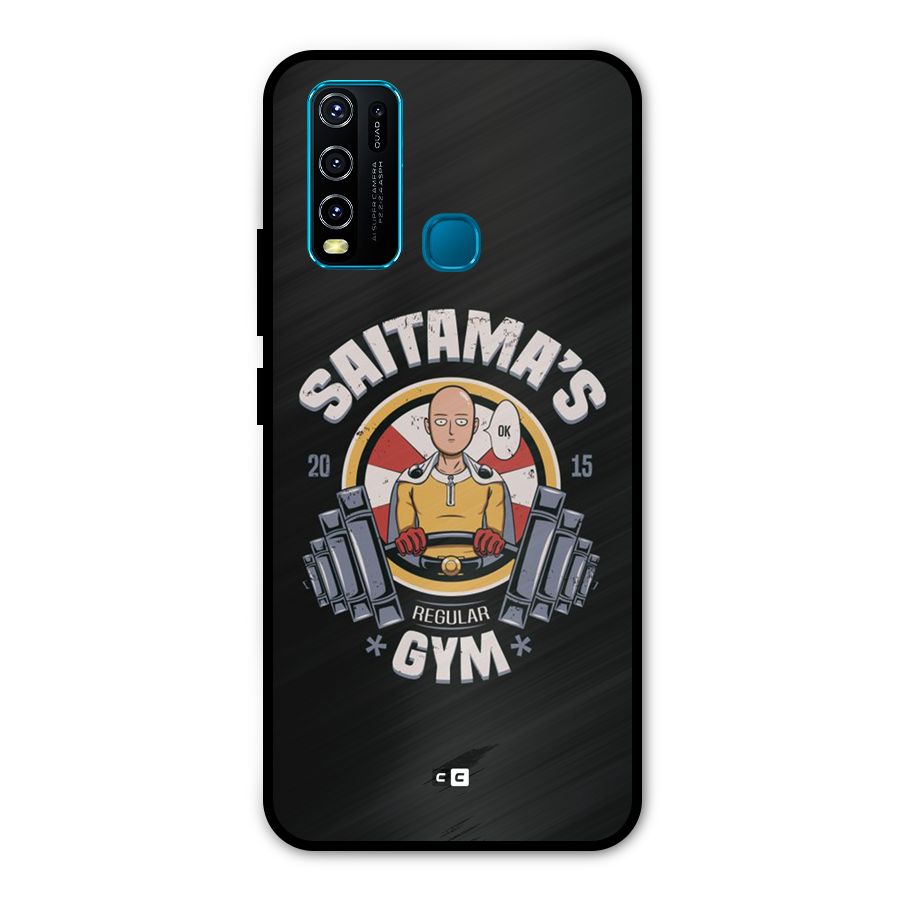 Saitama Gym Metal Back Case for Vivo Y30