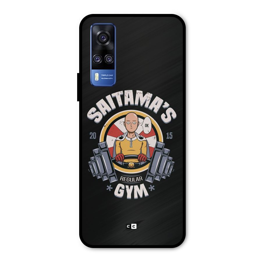 Saitama Gym Metal Back Case for Vivo Y51A