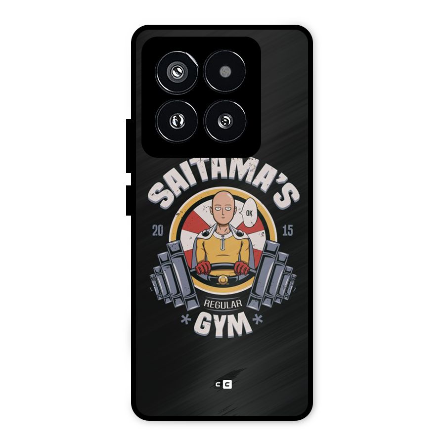 Saitama Gym Metal Back Case for Xiaomi 14 Pro