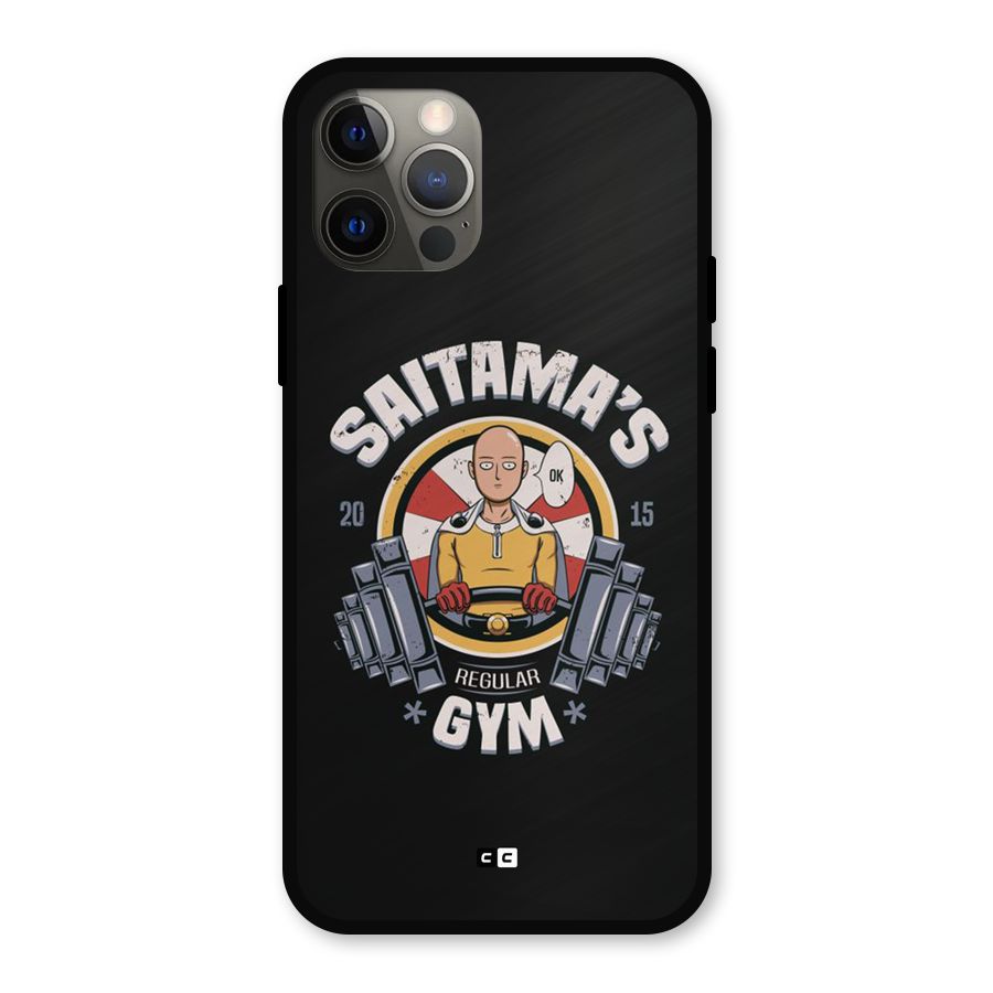 Saitama Gym Metal Back Case for iPhone 12 Pro