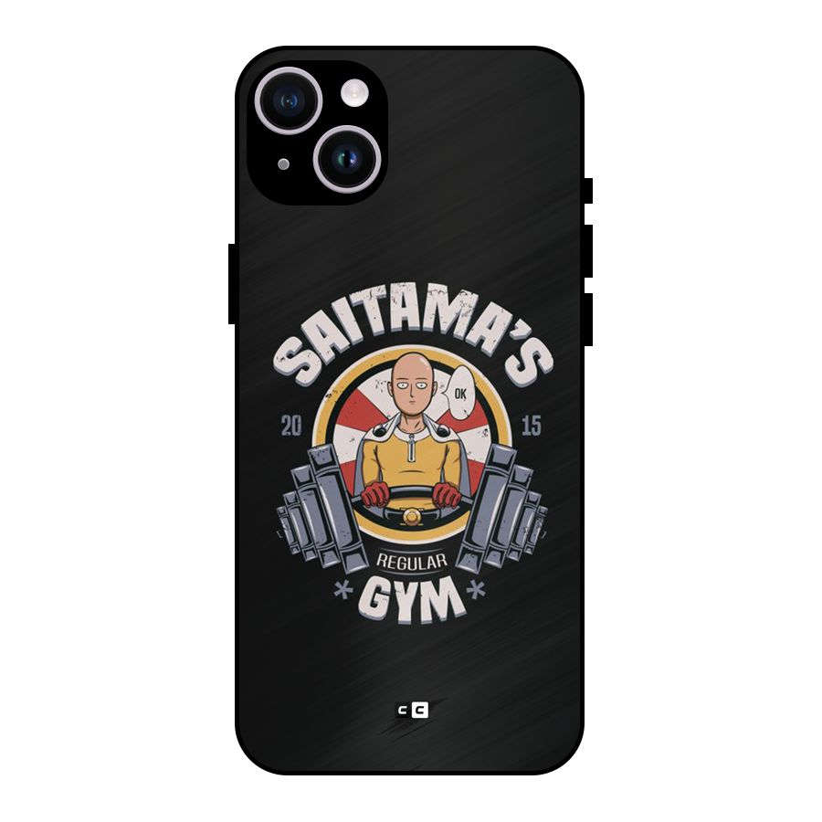 Saitama Gym Metal Back Case for iPhone 14 Plus