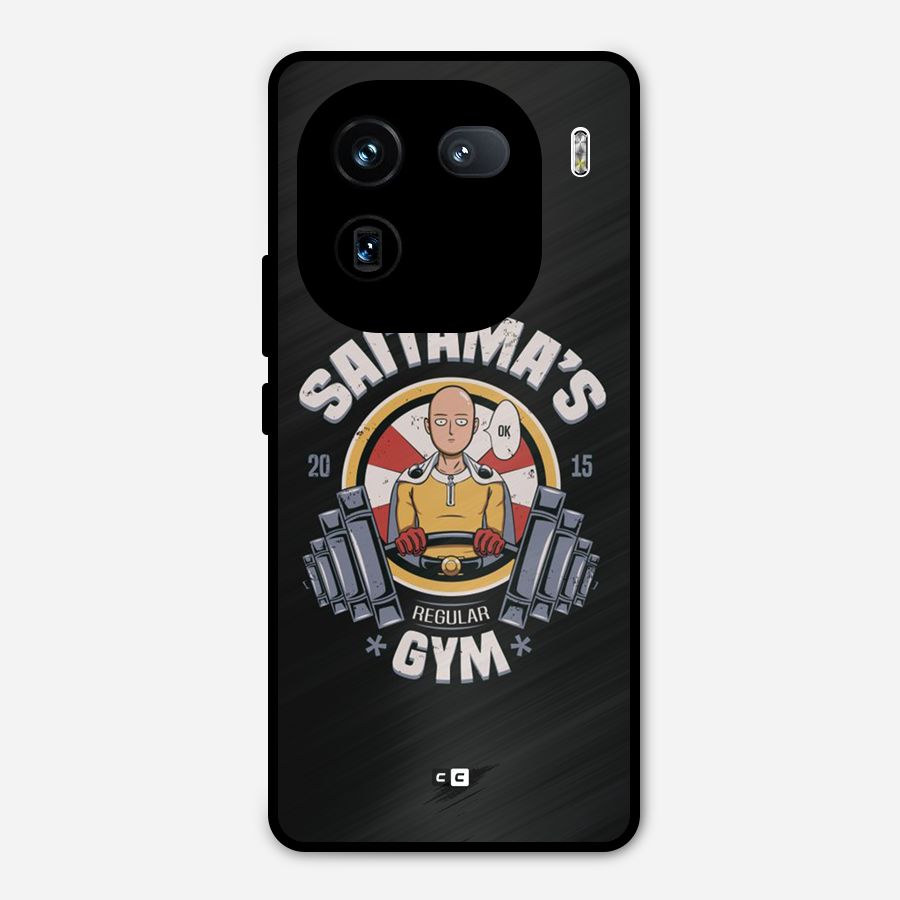 Saitama Gym Metal Back Case for iQOO 12