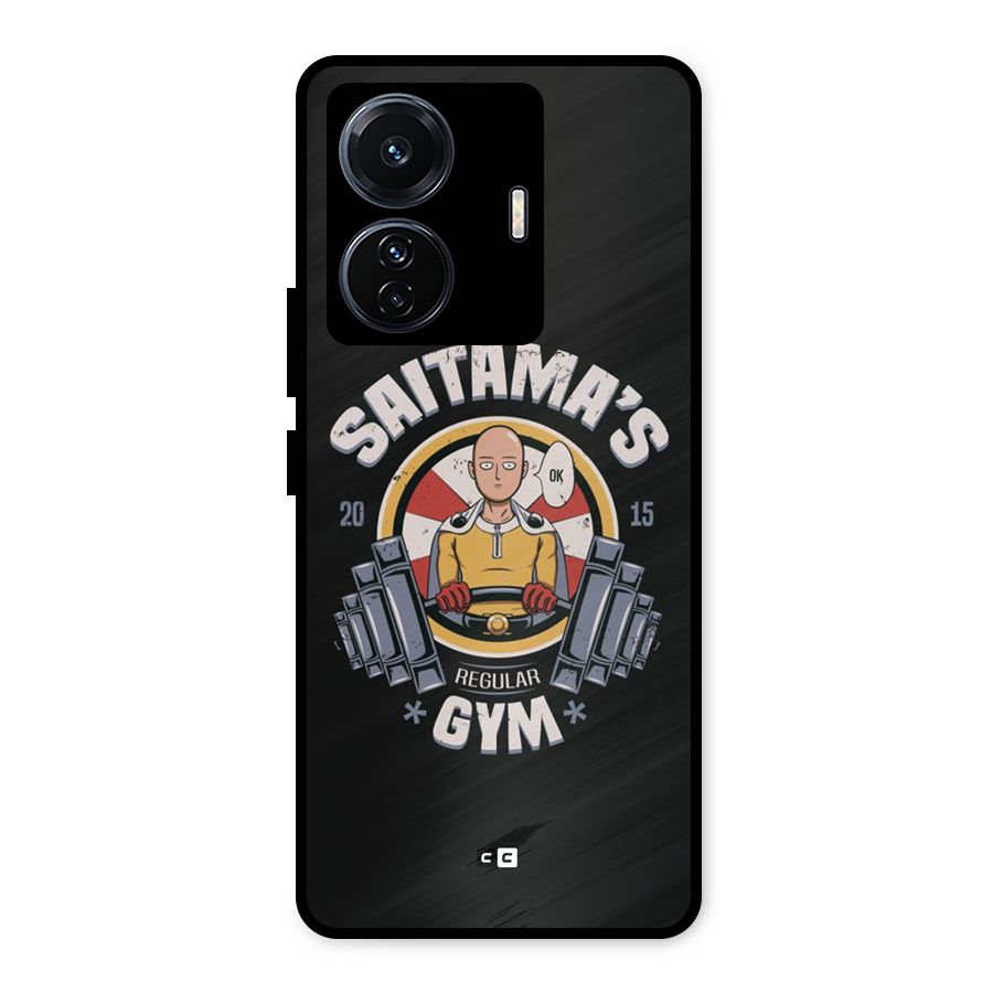 Saitama Gym Metal Back Case for iQOO Z6