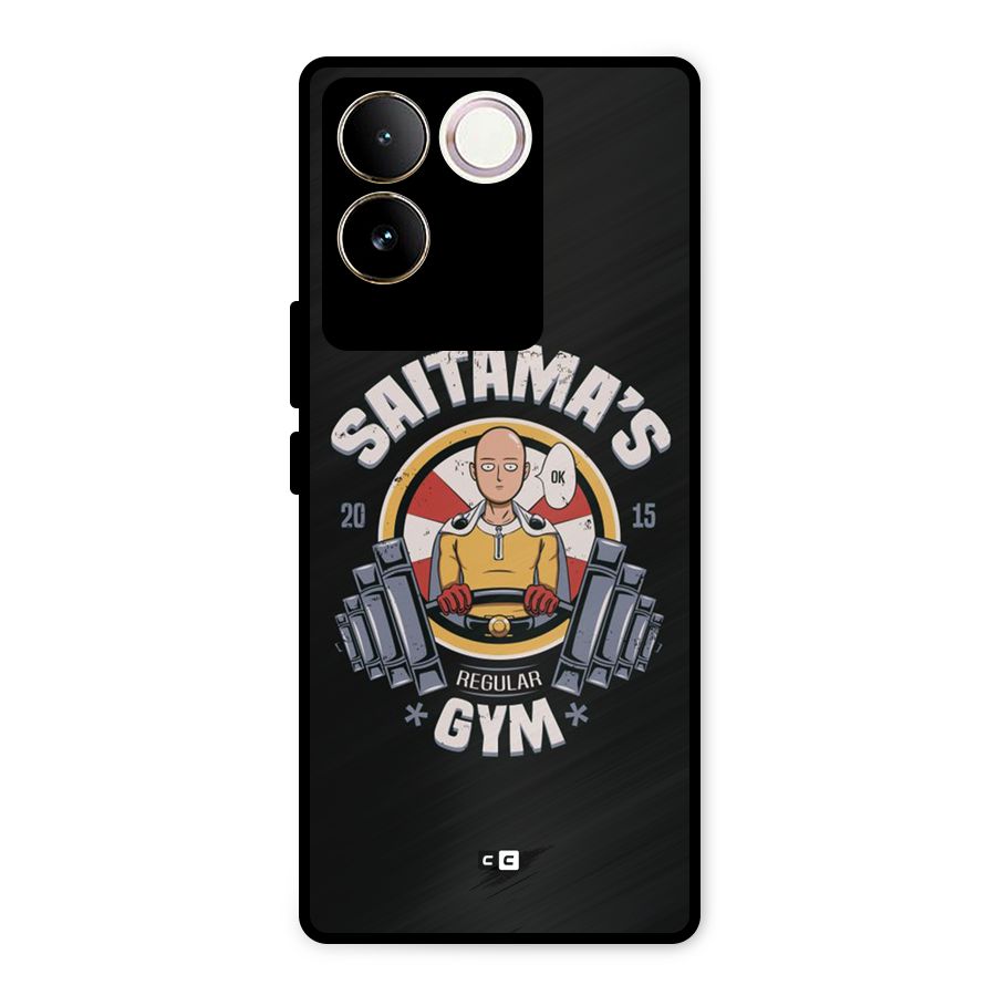 Saitama Gym Metal Back Case for iQOO Z7 Pro