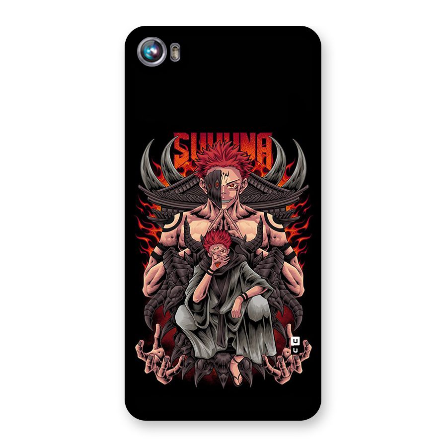 Sakuna King Back Case for Canvas Fire 4 (A107)