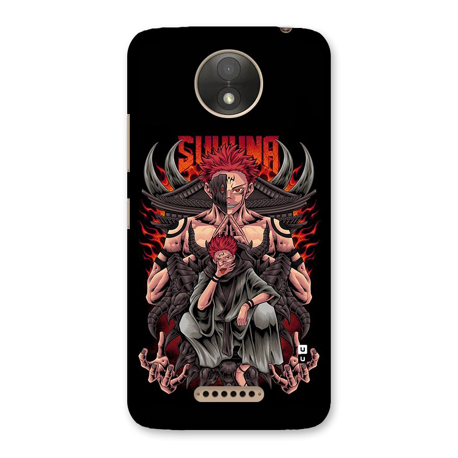 Sakuna King Back Case for Moto C Plus