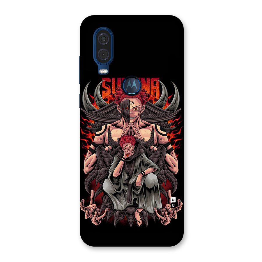 Sakuna King Back Case for Motorola One Vision
