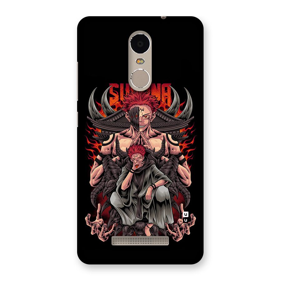Sakuna King Back Case for Redmi Note 3